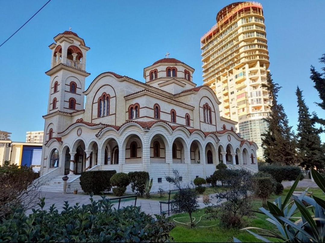 Karl Thopia Apartments Durrës Exterior foto